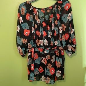 Hazel floral‎ print blouse